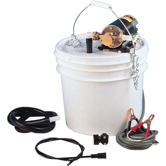 Kit Portabil Schimb Ulei Jabsco Porta Quick 24v