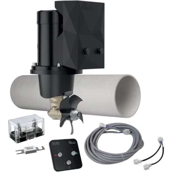 Kit Propulsor De Prova Quick Bow Thruster 12v 2.2kw 125mm