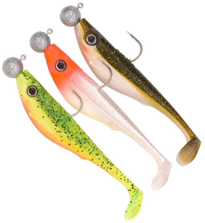 Kit Shaduri SPRO Pre Rigged Soft Lure Kit Iris The Shad To Go, Mojito Baitfish Minnow, 7g, 10cm, 3buc/pac