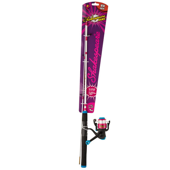 Kit Spinning pentru Copii Shakespeare Cosmic Spinning Combo Pink, 12-38g