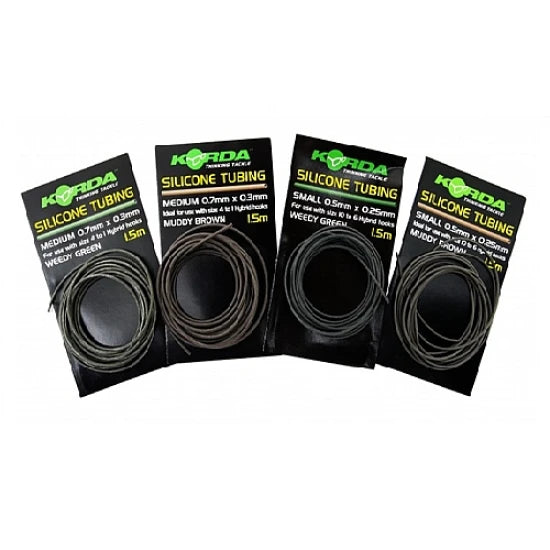 Korda Silicone Tube Medium 0.7mm X 0.3mm