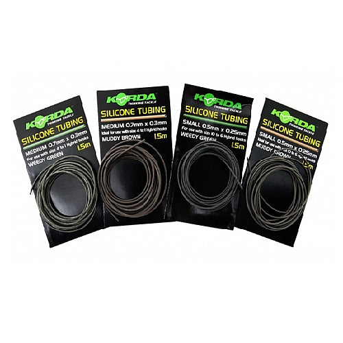 Korda Silicone Tube Medium 0.7mm x 0.3mm
