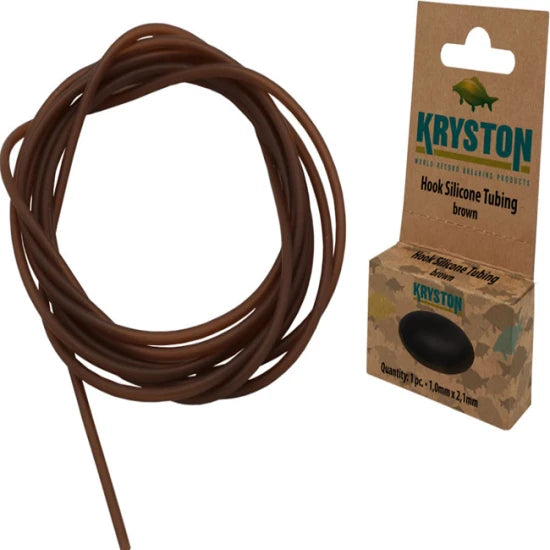 Kryston Tub Silicon Kryston Monturi 1.8m /1.9mm Brown