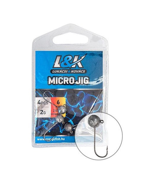 L and K MICRO JIG 2412 Nr.6 3g 4buc/plic