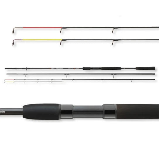 Lanseta Cormoran 3seg Plus 2varfuri Bull Fighter E-heavy Feeder 3.90m 50-150g