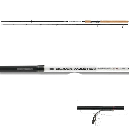 LANSETA CORMORAN BLACK MASTER SPIN 1.80M 5-25G 2SEG