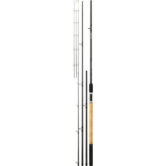 LANSETA DAIWA 3+3BUC.BLACK WIDOW FEEDER 3,60M/140G