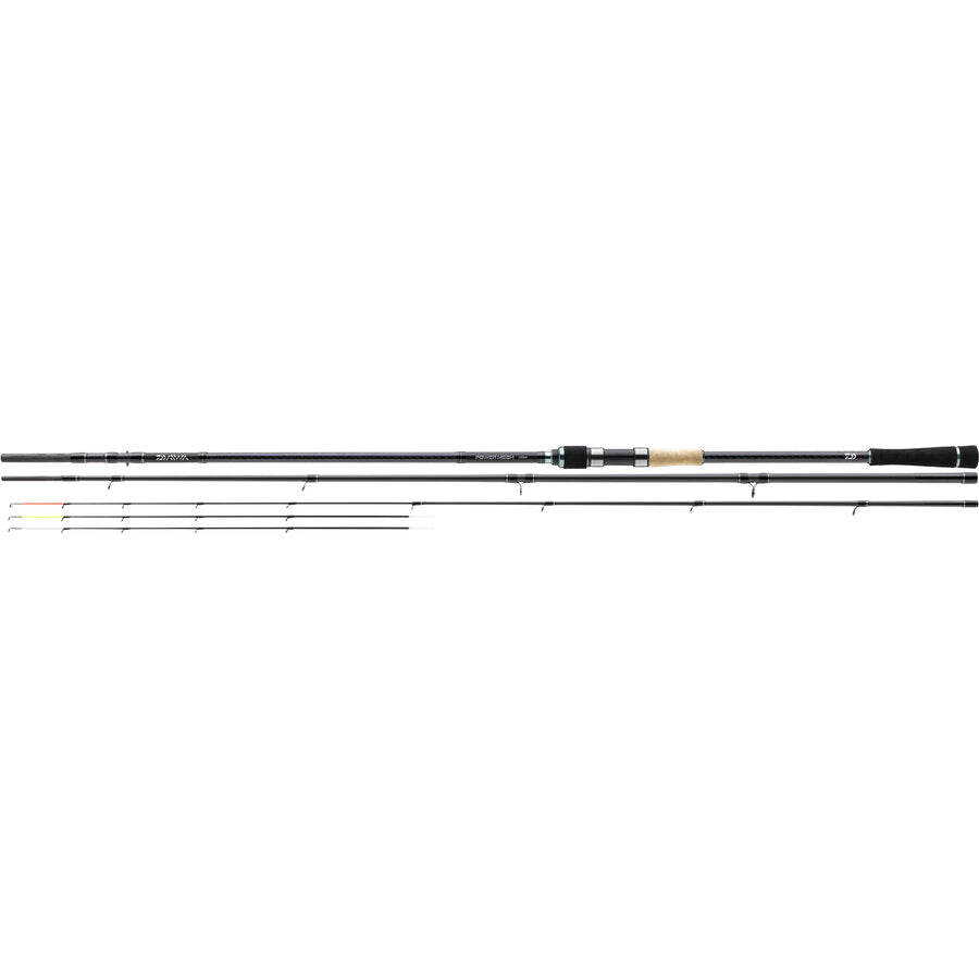 LANSETA DAIWA 3SEG 3VARFURI POWERMESH FEEDER 3.60M/120G