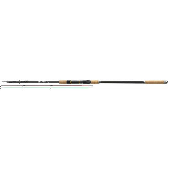 LANSETA DAIWA TELEFEEDER 3 Plus 2SEG TELE BLACK WIDOW 3.60M 100G