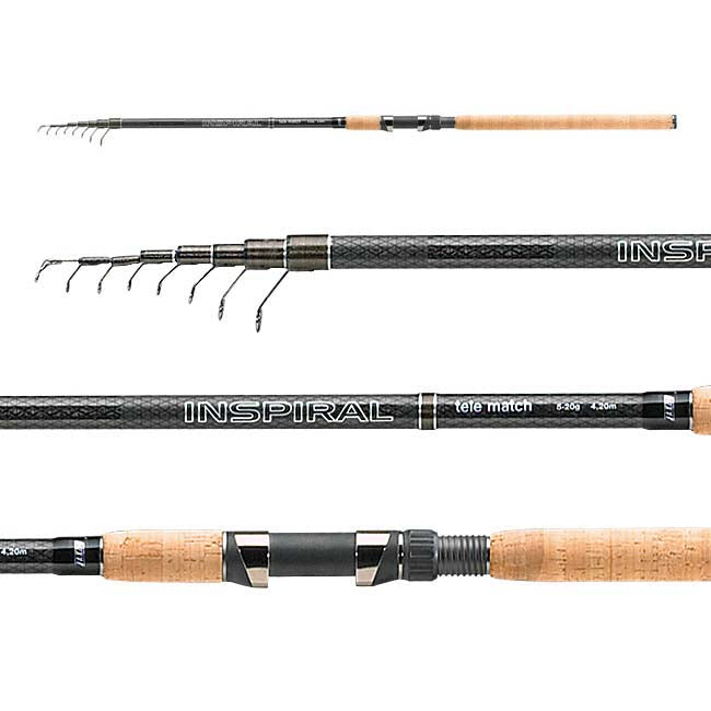 LANSETA JAXON INSPIRAL TELE MATCH 4.20M 20GR