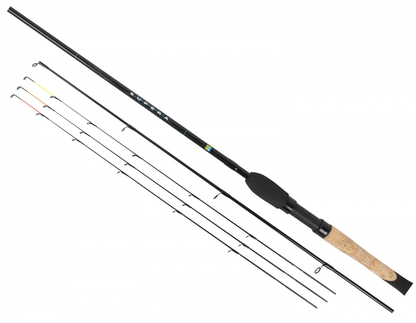 LANSETA PRESTON CARBONACTIVE SUPERA FEEDER 10FT 3.05M 30G 2+3seg