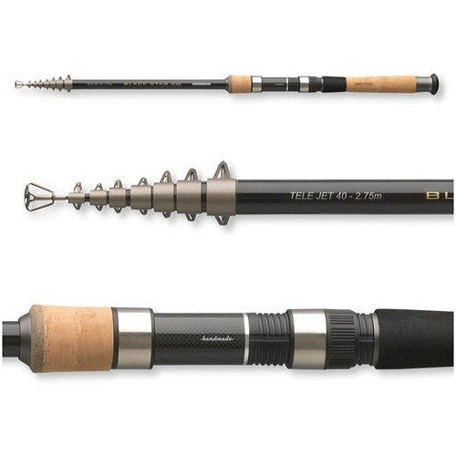 LANSETA SPINNING CORMORAN BLACK STAR CM TELE JET 2,45M/10-40G/TELE
