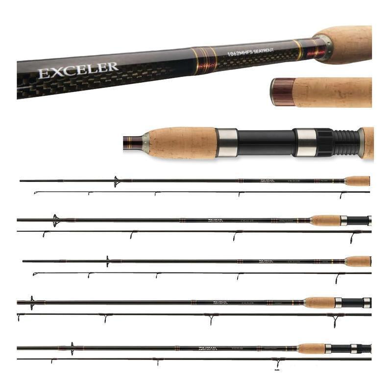 LANSETA SPINNING DAIWA EXCELER 2,40M/10-40G/2Seg