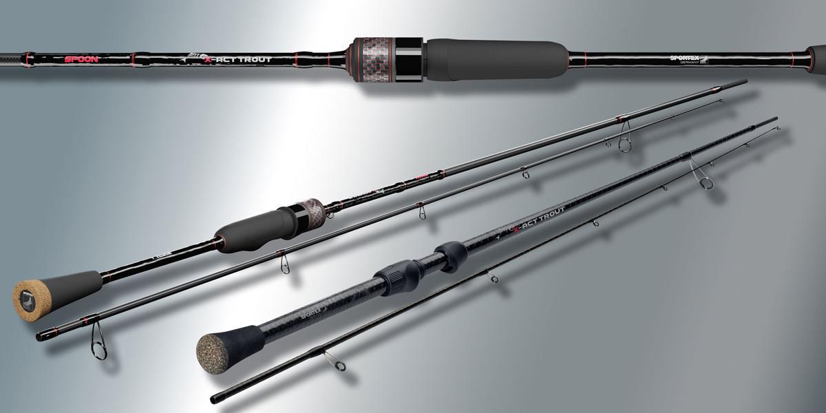 LANSETA SPORTEX X-ACT TROUT SPOON 1.85M 0.2-5G 2SEG