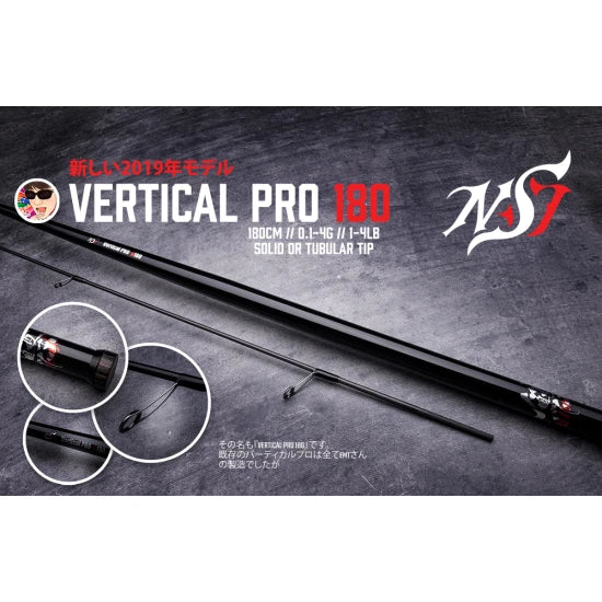 Lanseta Vertical Pro Neo Style T180 0.1-4gr Tubular