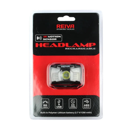 Lanterna Cap Reiva Cu Cablu Usb 100 Lumeni