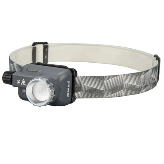 Lanterna De Cap Sunrei 320 Lumeni 1800mah Cu Acumulator Zoomable