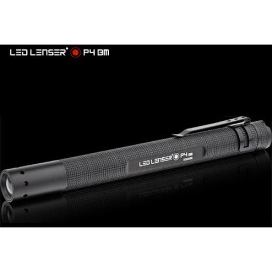 LANTERNA LED LENSER P4 BM 18LM/2XAAA + HUSA