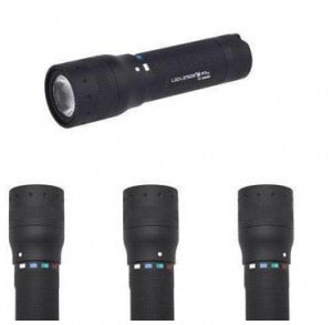 LANTERNA LED LENSER P7QC 220LM/4XAAA + HUSA
