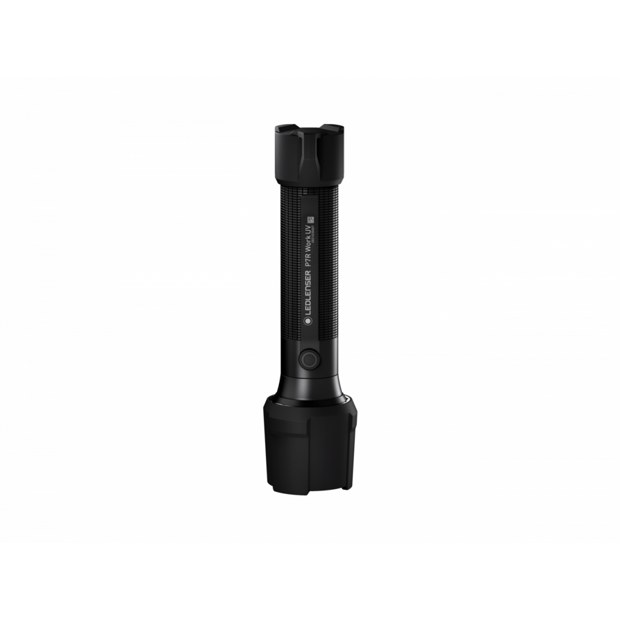 LANTERNA LED LENSER P7R WORK UV BLACK 1200 LUMENI ACUMULATOR+USB