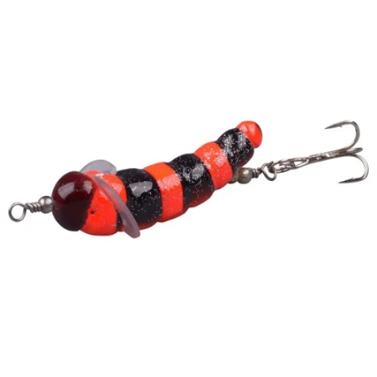 Larva Trout Master Camola Red-bk 3.5cm Spro 5buc