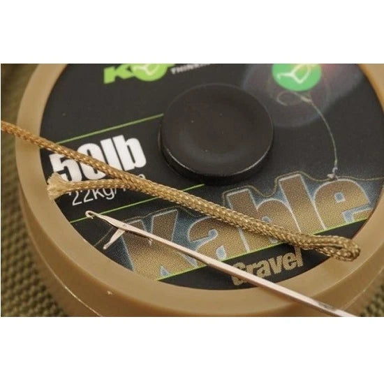 Lead Core Korda 50lb 25m Rola Gravel