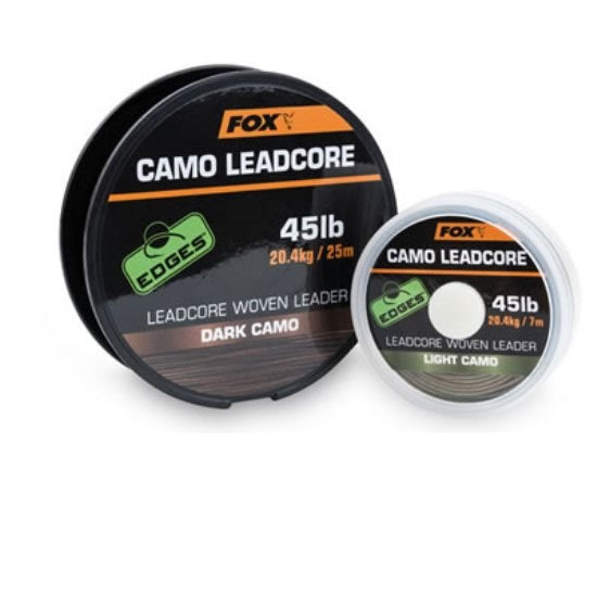 LEADCORE FOX DARK CAMO 45LB - 25MT