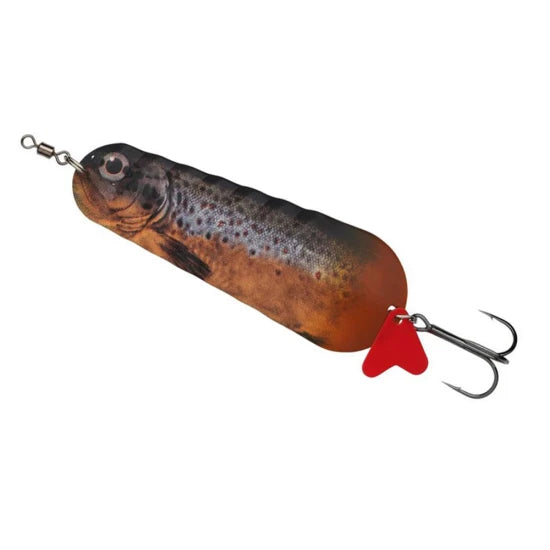 Lingurita Oscilanta Abu Garcia Atom Pro, Brown Trout, 11cm, 55g