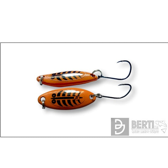 LINGURITA OSCILANTA BERTILURE C.TROUT NR.1 LUNGIME 28MM. CULOARE ORANGE GAMMARUS 2 GRAME