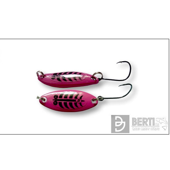 LINGURITA OSCILANTA BERTILURE C.TROUT NR.1 LUNGIME 28MM. CULOARE PINK GAMMARUS 2 GRAME