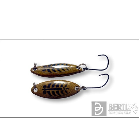 LINGURITA OSCILANTA BERTILURE CANDY TROUT NR.1 LUNGIME 28MM. CULOARE BROWN GAMMARUS 2 GRAME