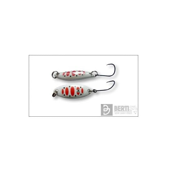 Lingurita Oscilanta Bertilure Candy Trout Nr.1 Lungime 28mm. Culoare White Trout 2 Grame