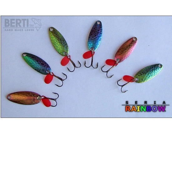 Lingurita Oscilanta Bertilure Para Nr.2 Lungime 73 Mm. Culoare Rainbow 10 Grame