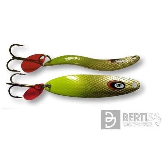 LINGURITA OSCILANTA BERTILURE TAIFUN NR.1 LUNGIME 53 MM. CULOARE YELLOW TAIL 5 GRAME