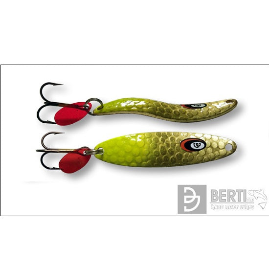 LINGURITA OSCILANTA BERTILURE TAIFUN NR.1 LUNGIME 53 MM. CULOARE YELLOW TAIL 7 GRAME
