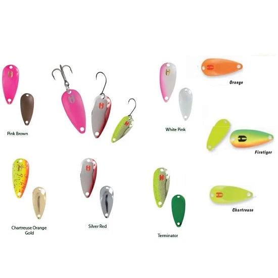 Lingurita Oscilanta Colmic Herakles Keeper Trout 4.0gr Chartreuse
