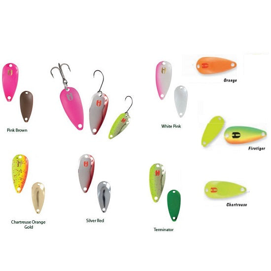 LINGURITA OSCILANTA COLMIC HERAKLES KEEPER TROUT 4.0gr Fire Tiger