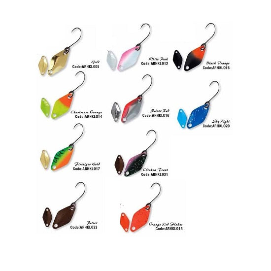 LINGURITA OSCILANTA COLMIC HERAKLES TROUT AREA KITE 1.2gr Gold
