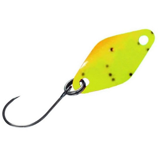 LINGURITA OSCILANTA COLMIC HERAKLES TROUT AREA KITE CHARTREUSE ORANGE GOLD 2CM 1.2G