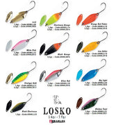 Lingurita Oscilanta Colmic Herakles Trout Area Losko 1.6gr White Pink