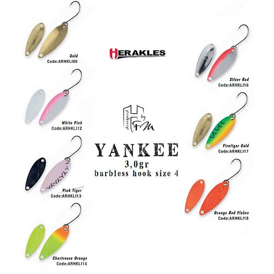LINGURITA OSCILANTA COLMIC HERAKLES TROUT AREA YANKEE 3gr White Pink