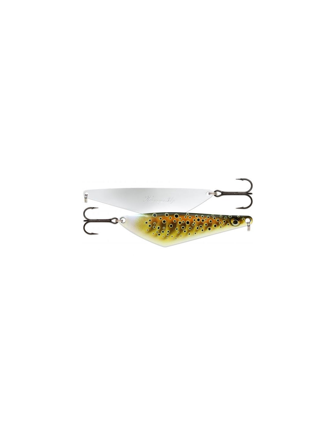 LINGURITA OSCILANTA RAPALA HARMAJA BROWN TROUT TR 8.5CM 18G