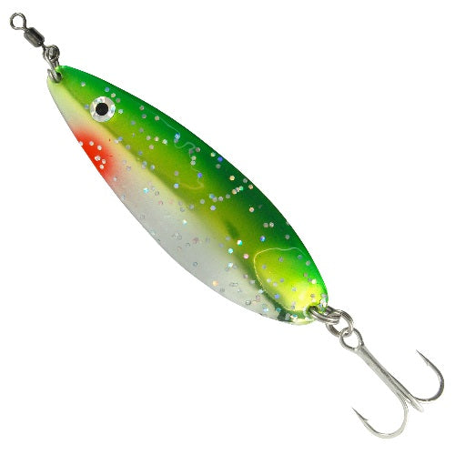 LINGURITA OSCILANTA SPRO SCUD 9CM FIRE GREEN/SILVER 14 GR