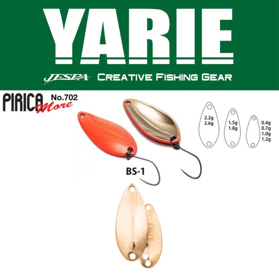 Lingurita Oscilanta Yarie 702 Pirica More Bs-1 Gold 2.2g