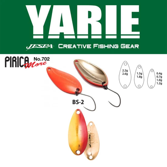 Lingurita Oscilanta Yarie 702 Pirica More Bs-2 Red/gold 2.2g