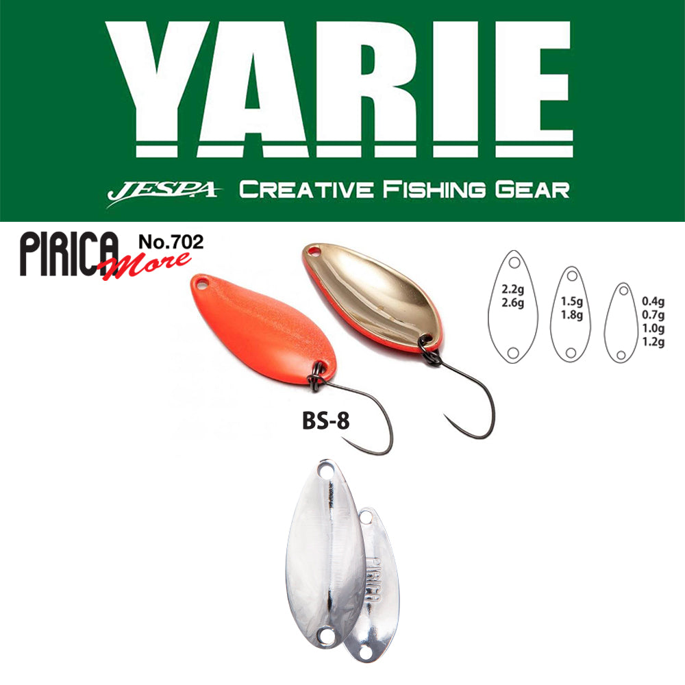 LINGURITA OSCILANTA YARIE 702 PIRICA MORE BS-8 SILVER 1.5G