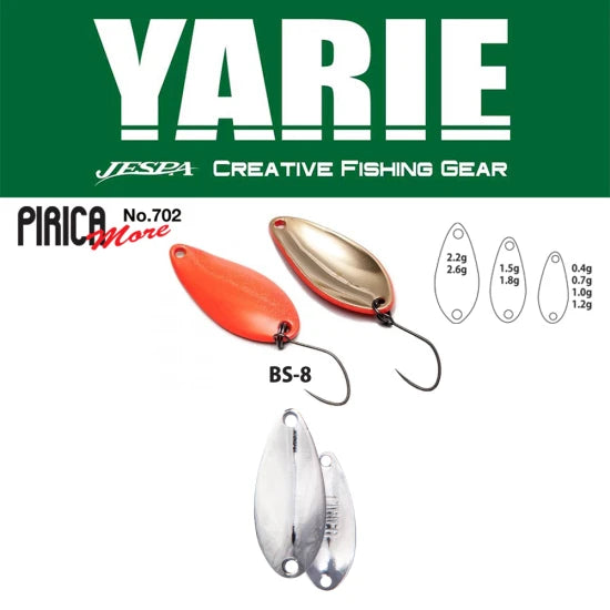 Lingurita Oscilanta Yarie 702 Pirica More Bs-8 Silver 2.2g
