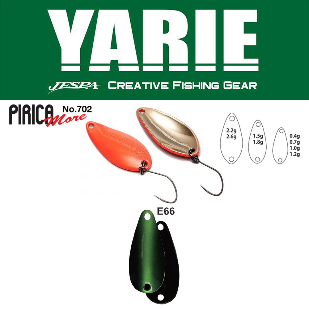 LINGURITA OSCILANTA YARIE 702 PIRICA MORE E66 FITS GREEN 2.2G