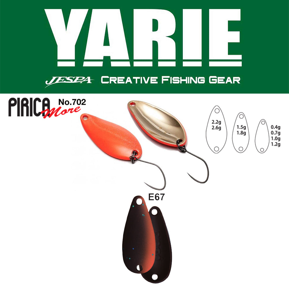 LINGURITA OSCILANTA YARIE 702 PIRICA MORE E67 WINNER BROWN 2.2G