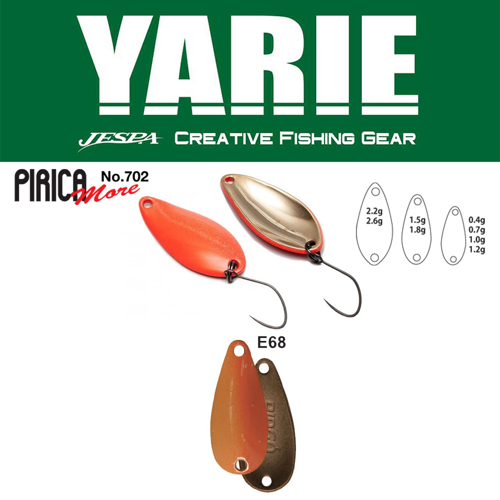 LINGURITA OSCILANTA YARIE 702 PIRICA MORE E68 CARAMEL GOLD 2.2G
